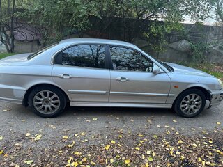 2007 Hyundai Sonata ТагАЗ IV (EF) Рестайлинг, серебристый, 370000 рублей, вид 1