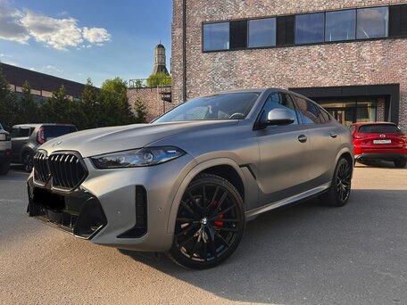 2024 BMW X6 40i III (G06) Рестайлинг, серый, 12500000 рублей, вид 1
