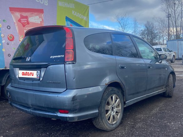 2005 Honda Stream I Рестайлинг, серый, 650000 рублей - вид 5
