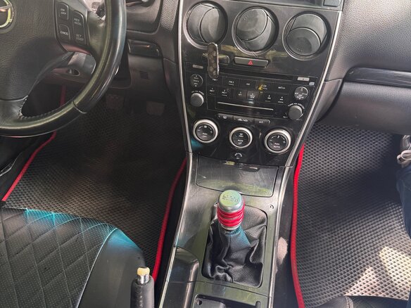 2007 Mazda 6 I (GG) Рестайлинг, чёрный - вид 8