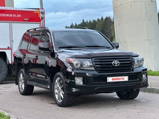 2009 Toyota Land Cruiser 200 Series, чёрный, 2900000 рублей, вид 3