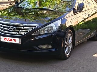2011 Hyundai Sonata VI (YF), синий, 950000 рублей, вид 1