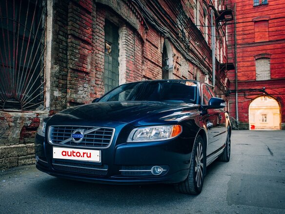 2010 Volvo S80 II, синий, 1150000 рублей