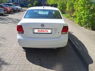 2012 Volkswagen Polo V, белый, 600000 рублей, вид 3