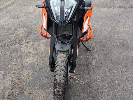 2023 KTM 390 Adventure, чёрный, 609990 рублей, вид 3