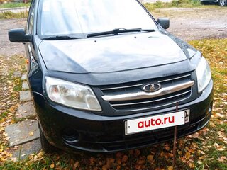 2013 Lada (ВАЗ) Granta I, чёрный, 300000 рублей, вид 1