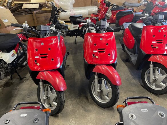 2015 Yamaha Gear, красный, 85000 рублей - вид 5