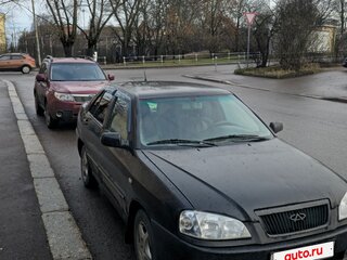 2006 Chery Amulet (A15) I, чёрный, 200000 рублей, вид 2