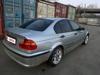 2002 BMW 3 серии 318i IV (E46) Рестайлинг, серебристый, 359000 рублей, вид 4