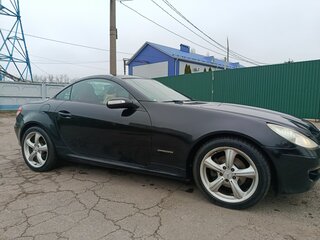 2006 Mercedes-Benz SLK-Класс 200 II (R171), чёрный, 1500000 рублей, вид 3