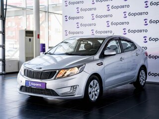 2012 Kia Rio III, серебристый, 825000 рублей, вид 2
