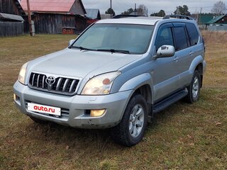 2002 Toyota Land Cruiser Prado 120 Series, серый, 1200000 рублей, вид 1