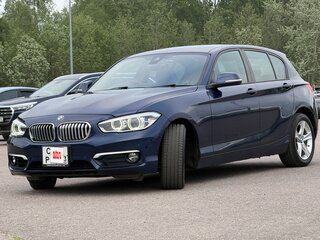 2016 BMW 1 серии 118i II (F20/F21) Рестайлинг, синий, 1490000 рублей, вид 4