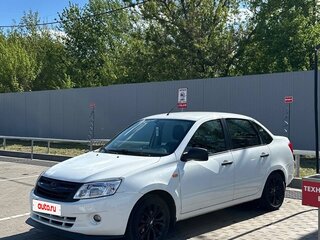 2014 Lada (ВАЗ) Granta I, белый, 540000 рублей, вид 3