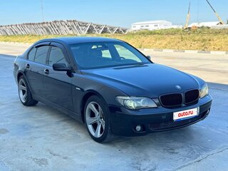 2007 BMW 7 серии 730i IV (E65/E66) Рестайлинг, чёрный, 880000 рублей, вид 5