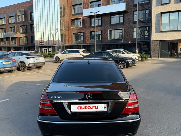 2005 Mercedes-Benz E-Класс 350 III (W211, S211), чёрный, 1630000 рублей - вид 6