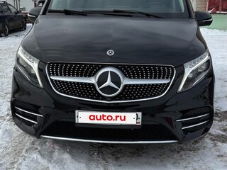 2021 Mercedes-Benz V-Класс Long 260 длинный III (W447) Рестайлинг, чёрный, 6500000 рублей, вид 4