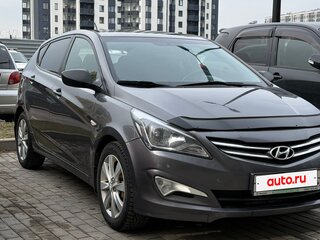 2014 Hyundai Solaris I Рестайлинг, серый, 830000 рублей, вид 3