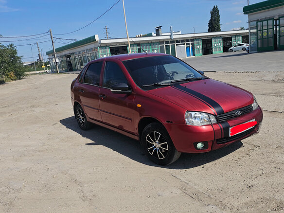 2005 Lada (ВАЗ) Kalina I, серебристый, 240000 рублей - вид 1