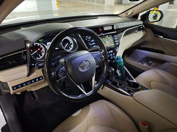 2018 Toyota Camry VIII (XV70), белый, 2900000 рублей - вид 7