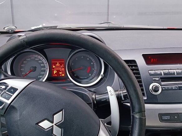 2008 Mitsubishi Lancer X, красный, 400000 рублей - вид 12