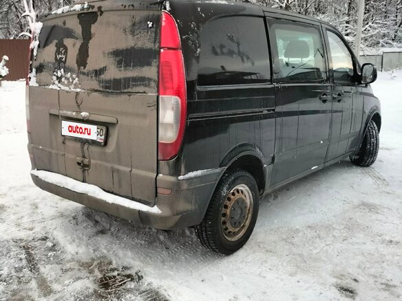 2008 Mercedes-Benz Vito, чёрный, 800000 рублей - вид 7