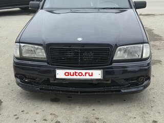 1998 Mercedes-Benz C-Класс 240 I (W202) Рестайлинг, синий, 450000 рублей, вид 1