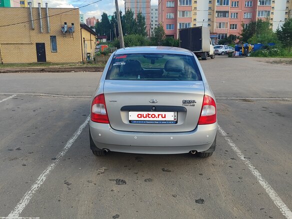 2008 Lada (ВАЗ) Kalina I, серебристый - вид 5