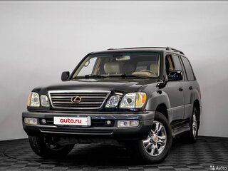 2003 Lexus LX 470 II Рестайлинг, чёрный, 2500000 рублей, вид 1