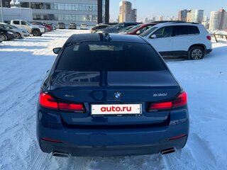 2021 BMW 5 серии 530i xDrive VII (G30/G31/G38) Рестайлинг, синий, 4399000 рублей, вид 5