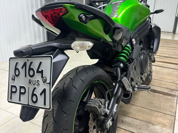 2015 Kawasaki ER-6N, зелёный, 550000 рублей - вид 2