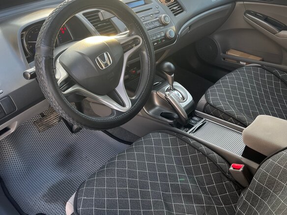 2008 Honda Civic VIII, чёрный, 735000 рублей - вид 7