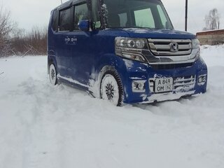 2015 Honda N-BOX I Рестайлинг, синий, 1100000 рублей, вид 2