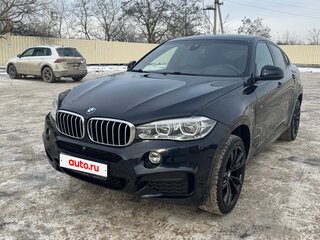 2016 BMW X6 40d II (F16), чёрный, 4650000 рублей, вид 1