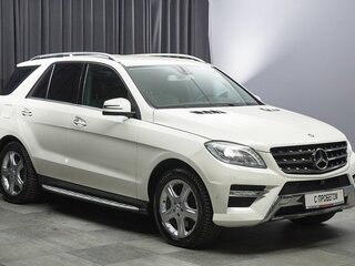 2014 Mercedes-Benz M-Класс 350 CDI III (W166), белый, 2799000 рублей, вид 3