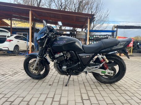 1995 Honda CB 400 Super Four, чёрный, 290000 рублей, вид 1