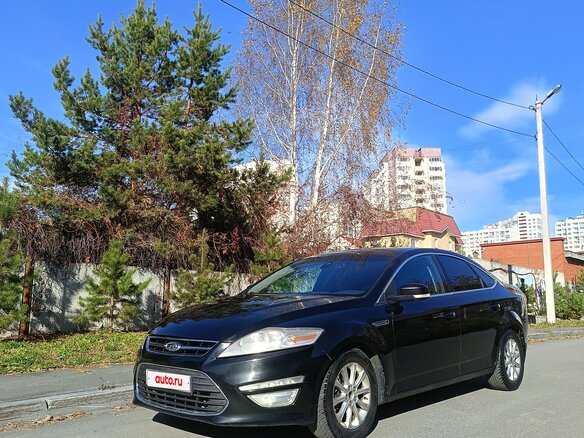 2012 Ford Mondeo IV Рестайлинг, чёрный, 570000 рублей