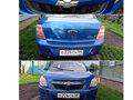 2014 Chevrolet Cobalt II, синий, 350000 рублей