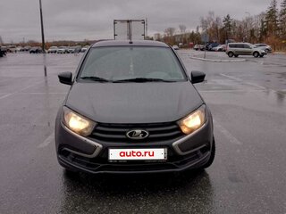 2021 Lada (ВАЗ) Granta I Рестайлинг, серый, 770000 рублей, вид 1