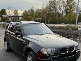 2004 BMW X3 25i I (E83), чёрный, 850000 рублей, вид 1