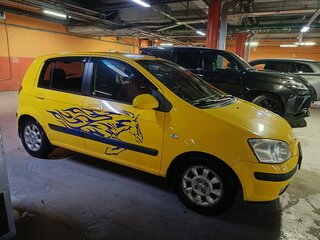 2004 Hyundai Getz I, жёлтый, 450000 рублей, вид 2