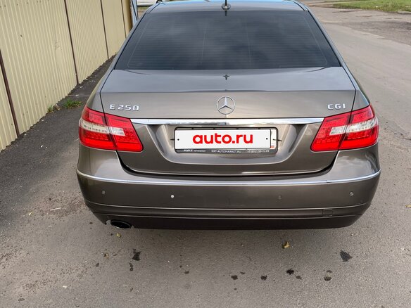2010 Mercedes-Benz E-Класс 250 5G-Tronic IV (W212, S212, C207), серый, 1400000 рублей - вид 8