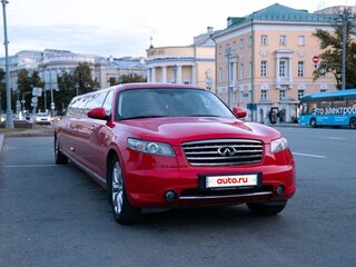 2007 Infiniti FX35 I (S50) Рестайлинг, красный, 4500000 рублей, вид 4