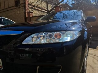 2006 Mazda 6 I (GG) Рестайлинг, чёрный, 650000 рублей, вид 3