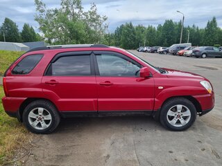 2008 Kia Sportage II Рестайлинг, красный, 739000 рублей, вид 3
