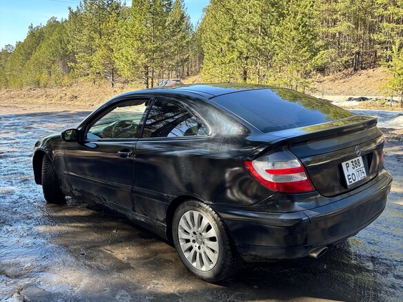 2002 Mercedes-Benz C-Класс 230 II (W203), чёрный, 650000 рублей - вид 9