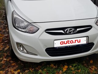 2011 Hyundai Solaris I, белый, 860000 рублей, вид 2