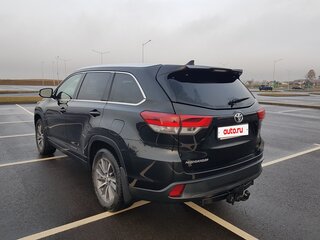 2019 Toyota Highlander III (XU50) Рестайлинг, чёрный, 3929196 рублей, вид 5