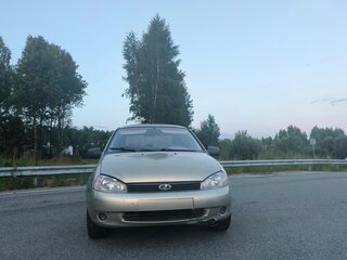 2010 Lada (ВАЗ) Kalina I, жёлтый, 220000 рублей, вид 2