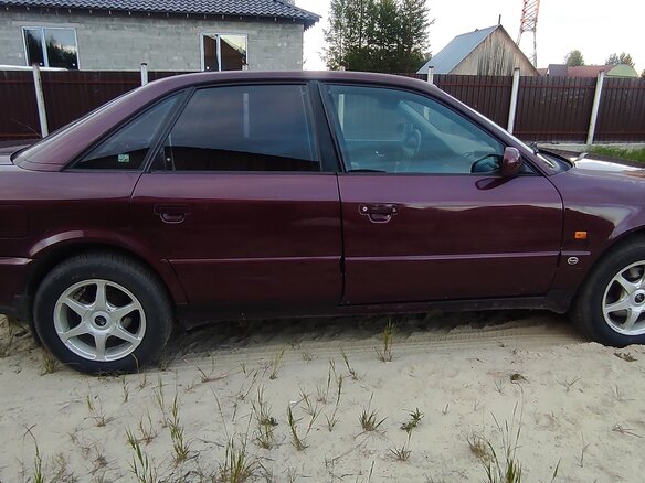 1995 Audi A6 I (C4), красный, 229000 рублей - вид 7